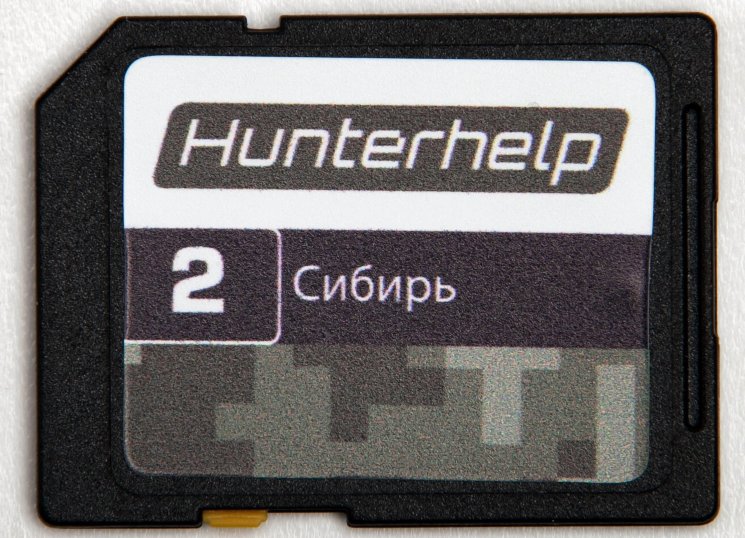 Карта памяти Hunterhelp №2 Фонотека «Сибирь» Версия 9